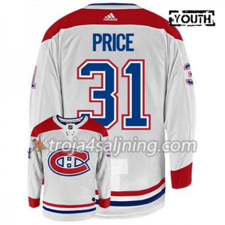 Montreal Canadiens tröja CAREY PRICE 31 Adidas Vit Authentic - NHL Tröjor Barn Montreal Canadiens tröja CAREY PRICE 31 Adidas Vit Authentic - NHL Tröjor Barn